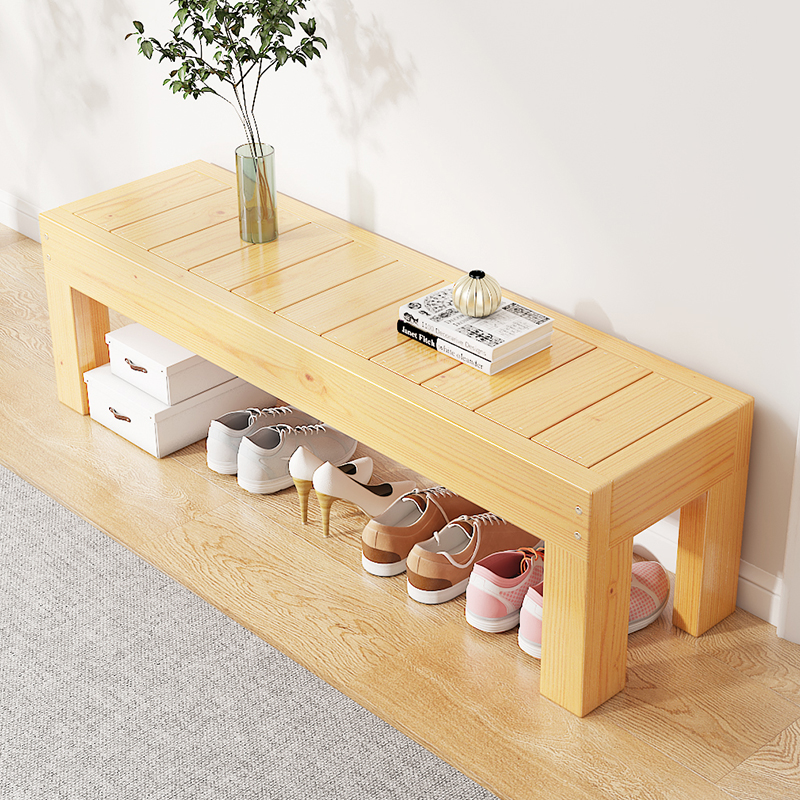 实木换鞋凳家用现代长款沙发凳子