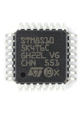 全新原装 STM8S105K4T6C LQFP-32 16MHz/16KB闪存/8位微控制器MCU