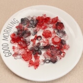 巴洛克风珠 新款 渐变双色混款 Diy自制发卡手机壳头饰串珠材料日系