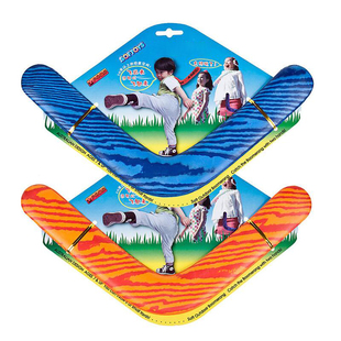 Softoys回旋镖V型安全V字镖EVA回力标飞去来器回旋镖儿童户外飞盘