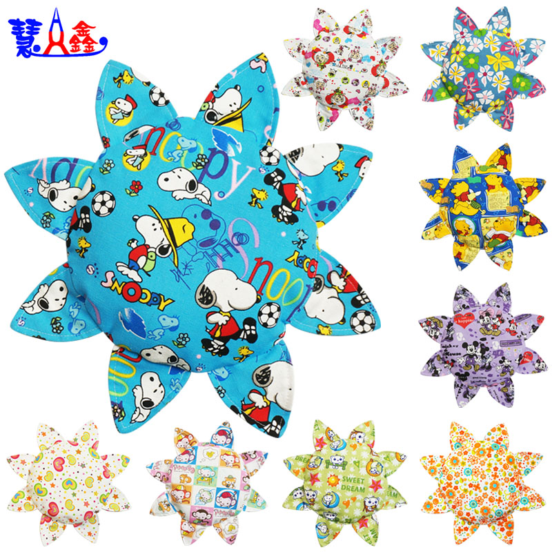 慧鑫幼儿园手工飞盘沙包决明子