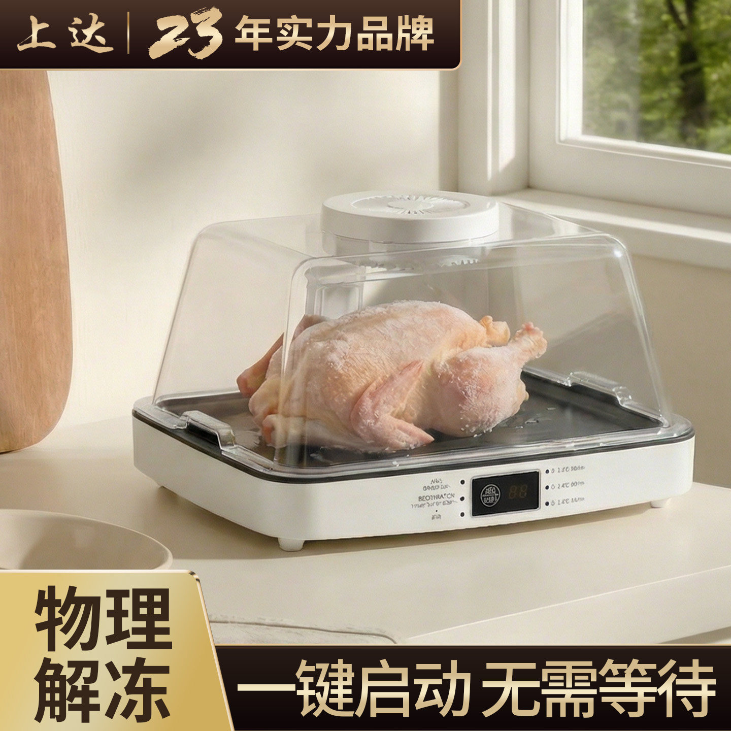 上达解冻神器家用大容量恒温牛排解冻盘食物化冻盘商用智能解冻机,厨房/烹饪用具,导热盘/解冻盘,淘宝优惠券,粉丝福利购,淘宝优惠卷