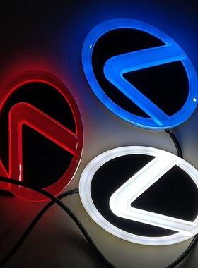 适用4D 5D雷克萨斯标志灯LS270 RX450h凌志EX250后尾标改装车标灯