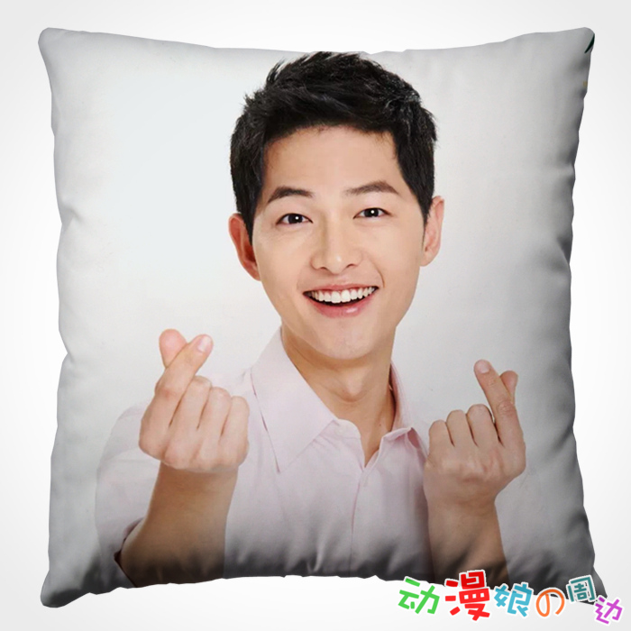 宋仲基图片抱枕礼物腰靠垫包邮