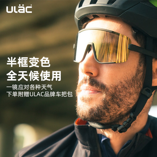 变色U803防眩光日夜半框内置