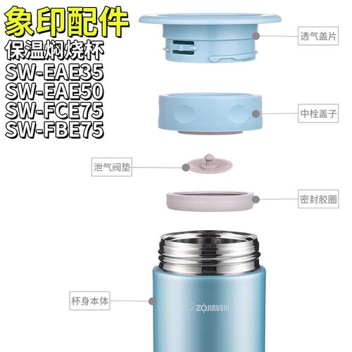 SW-EAE上盖密封胶圈焖烧杯配件