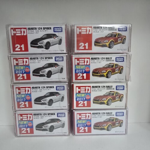 多美卡21号阿巴斯tomica 21 Abarth 124 spider - 封面