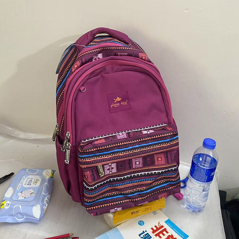 glossy 外贸高段 防水减负护脊 书包小学生  5 6 年级 初中