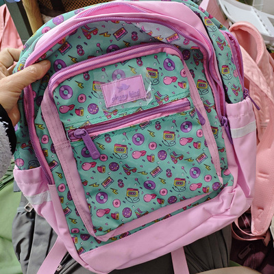 外贸出口 glossy 外贸高段防水减负护脊 书包小学生1-2年级