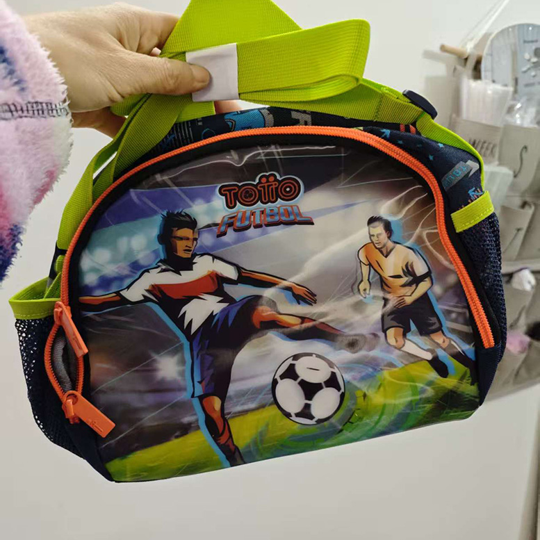 外贸出口孤品 totto 手提斜挎 保温包保温袋 午餐包 男孩