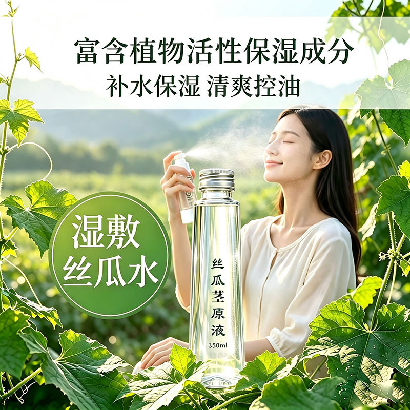 丝瓜茎藤原液爽肤保湿水