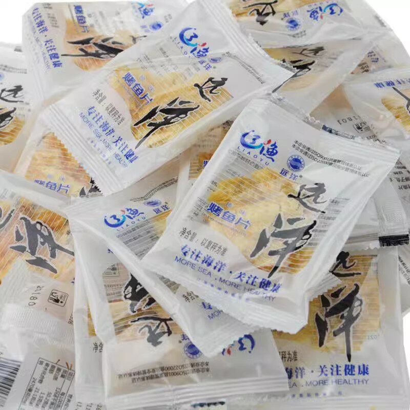 远洋烤鱼片小袋海鲜即食零食图片