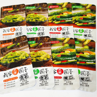 石磨小镇我家菜园子250g贡菜黄瓜香辣酸辣味小包装下饭菜小菜即食