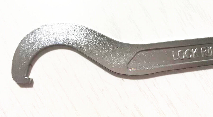 전기 자전거 자전거 중앙 샤프트 잠금 링 3개 또는 4개 치아 외부 잠금 링 조각 제거 도구 S자형 후크 렌치