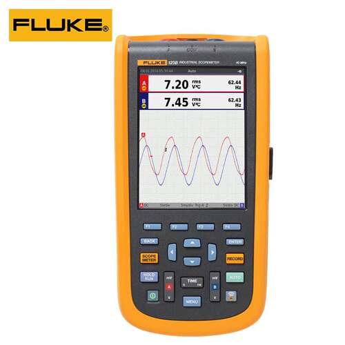 FLUKE福禄克示波器123B/124B/125B多功能可携式手持式数字示波表