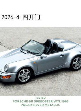 NOREV 1/18 保时捷Porsche 911 Speedster WTL 1993 合金汽车模型
