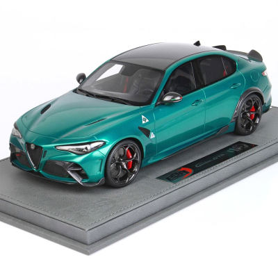 BBR 1/18 阿尔法罗密欧 Alfa Romeo Giulia GTA 绿色 树脂模型