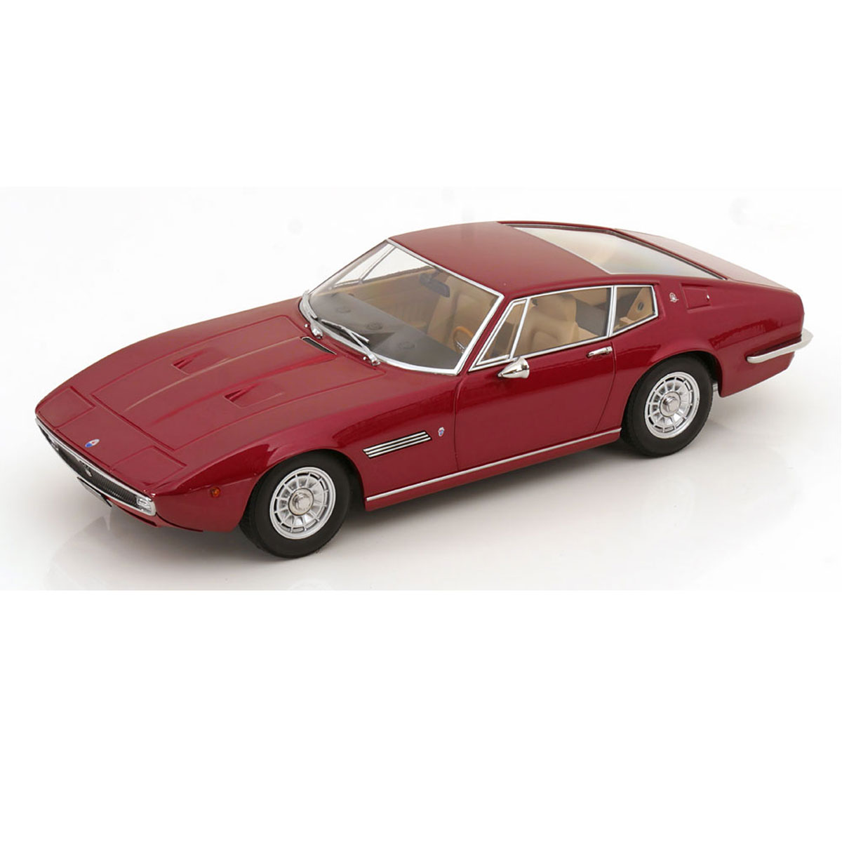 KK 1/18 Maserati Ghibli Coupe 1969 合金汽车模型
