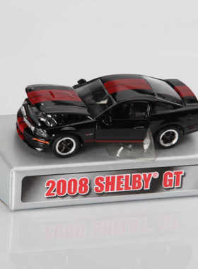 SHELBY 1/64 Ford GT 2008款福特野马跑车合金模型黑色