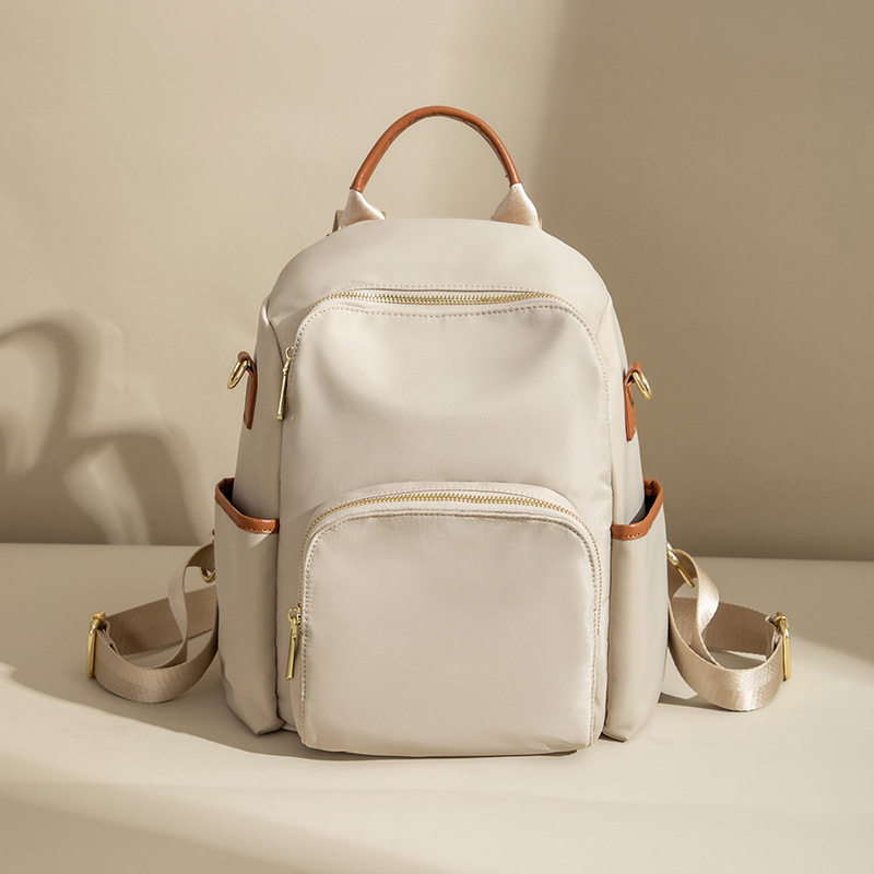 防盗书包牛津布双肩包女包2024新款韩版百搭时尚大容量旅行小背包