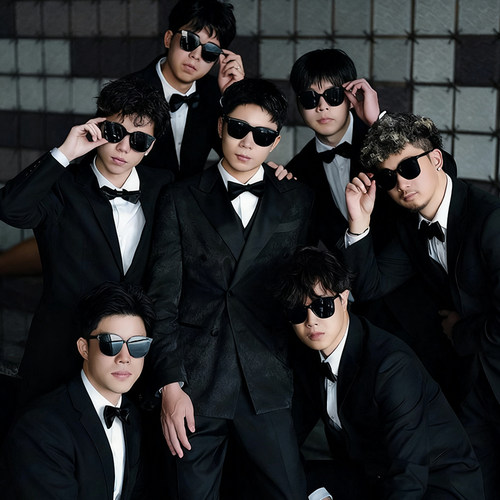 结婚拍照道具男士墨镜