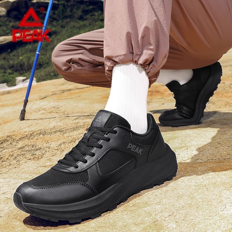 匹克态极正品新款男士徒步户外增高防水耐磨登山鞋通勤运动休闲鞋