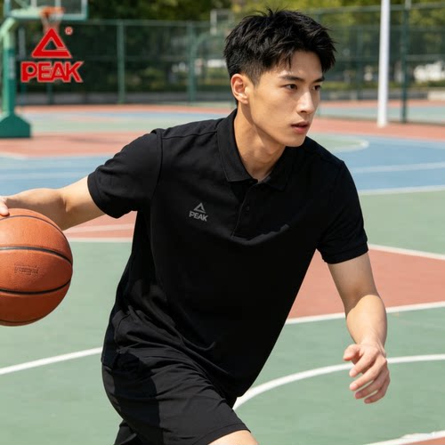 Peak匹克速干POLO衫男2026夏季新款短袖翻领运动生活休闲透气T恤