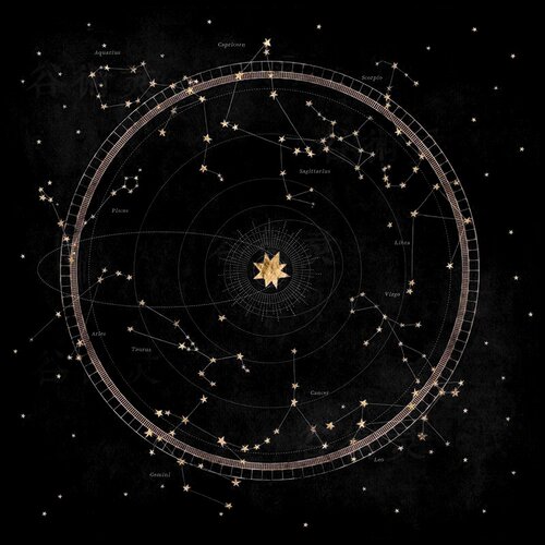 塔luo牌罗牌桌布Tarot推牌绒布垫子月亮神秘祭坛布桌布