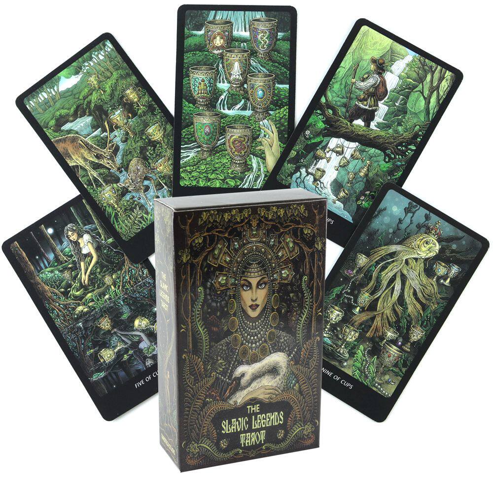 The Slavic Legends Tarot斯拉夫传说塔罗牌全英文纸牌桌游卡牌