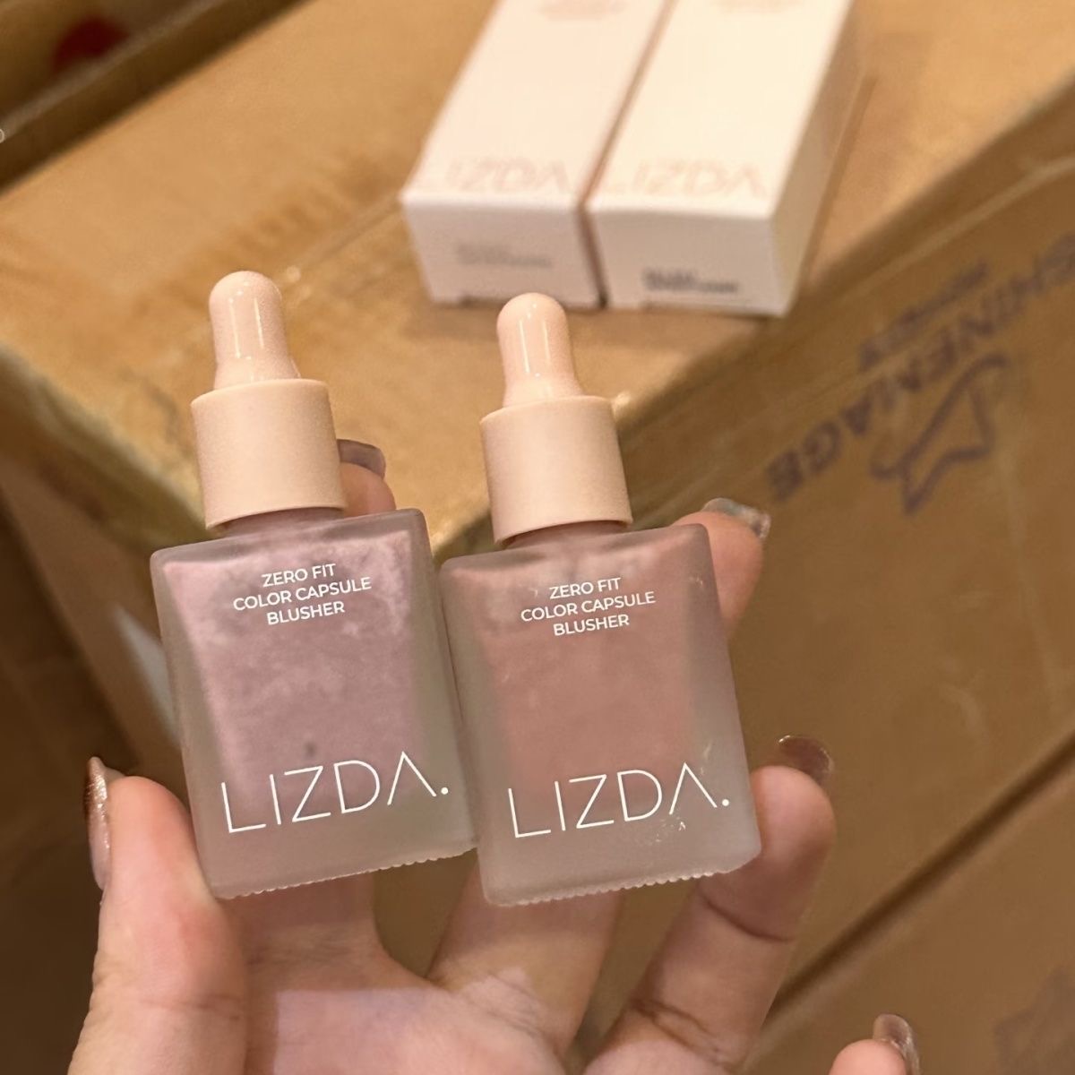 程十安 LIZDA莉姿达泡泡液体滴管腮红2025新款爆款空气感膨胀色女