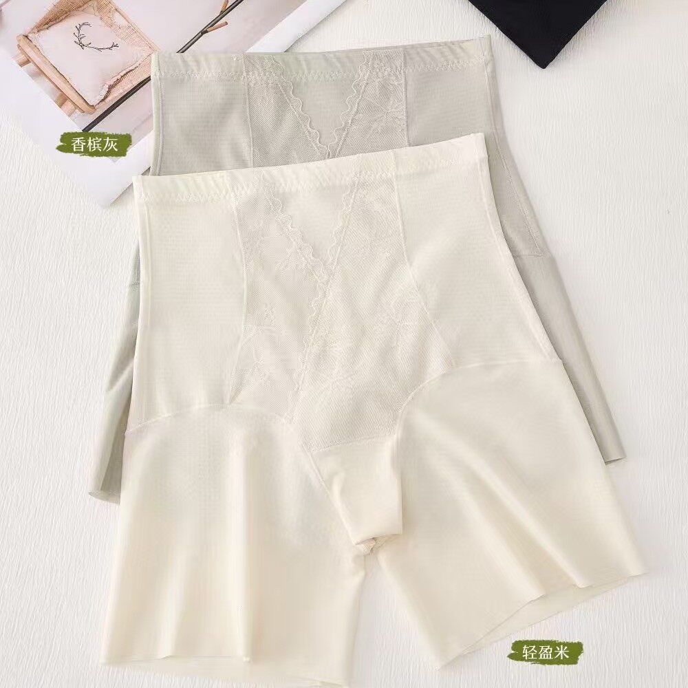 雅瑞儿Y815一裤三穿塑身7A抗菌乳酸蚕丝美体女士高腰收胯内裤安全