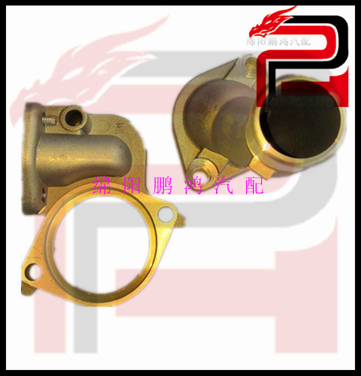 新晨495QF4RB1/B2/B3 1/2R/3RZ4G24ZG24发动机节温器座进水管接头