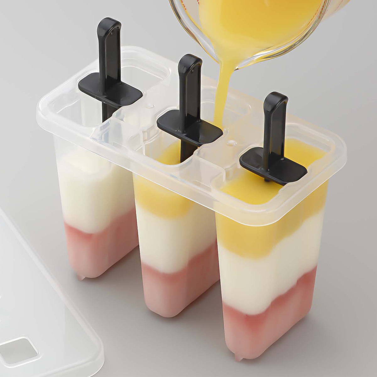 日本进口冰棒模具做雪糕自制冰格