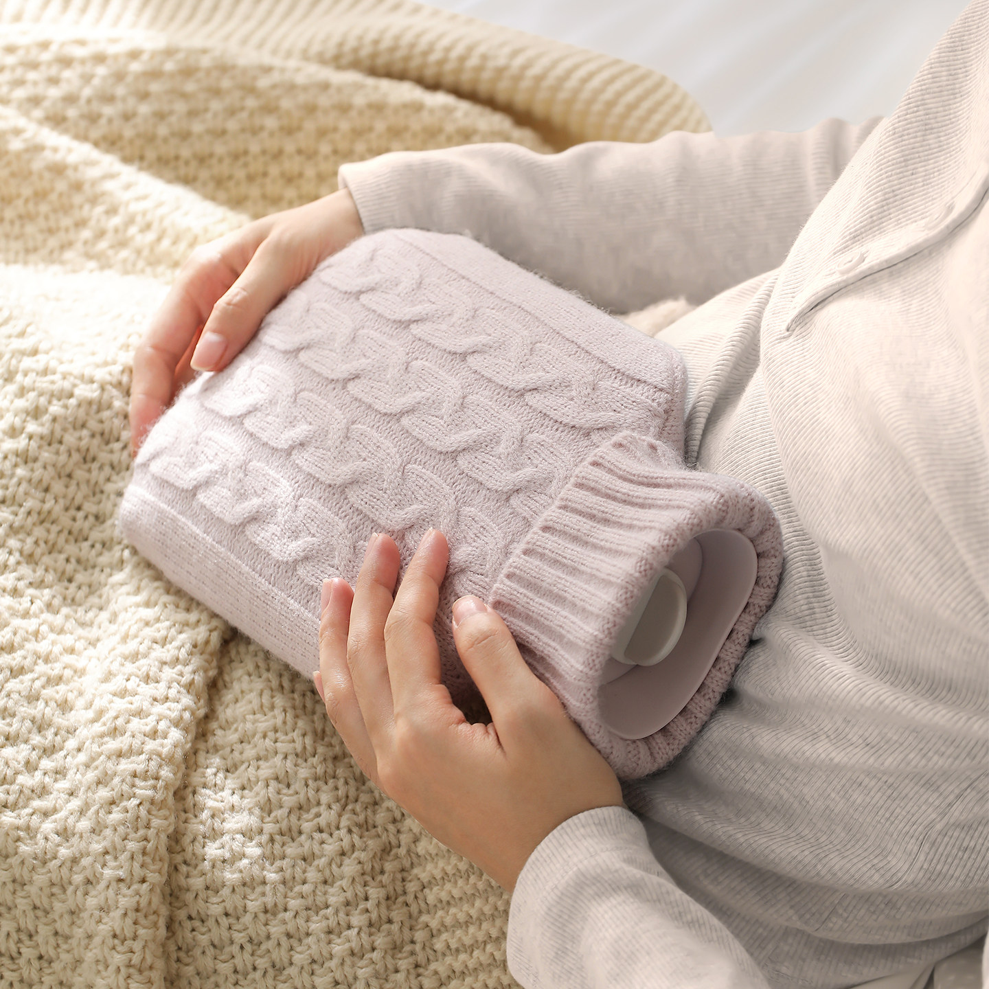 注水热水袋暖水袋热敷专用热暖手宝敷暖肚子暖宝宝防爆被窝暖脚袋