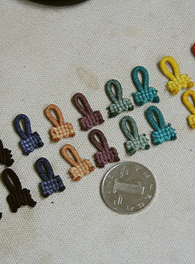 84D  日本制 多色入 小扣袢 2元8个