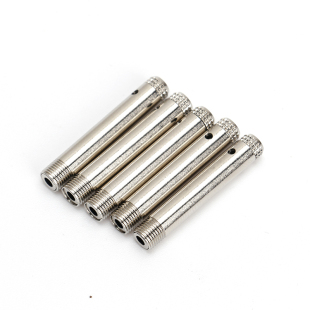 海柳牛角烟斗烟嘴通用拉杆过滤芯可拆洗循环型加长金属过滤器配件