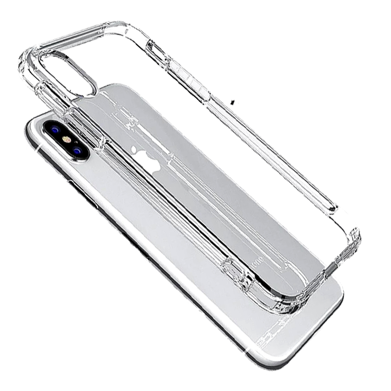 苹果x保护套防摔透明硅胶iPhone11promax手机壳超薄xsmax保护软外壳全包挂绳8x加厚情侣潮牌男女xr新款气