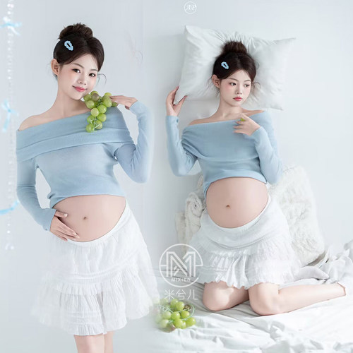孕妇拍照摄影写真服装