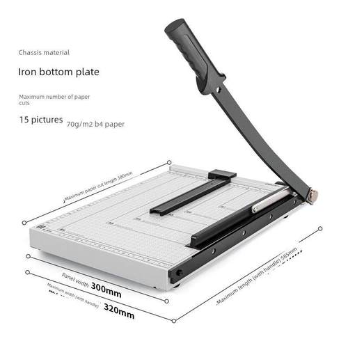 D1el机i 80m3手动切纸B4钢刀切纸机300×MYO380m