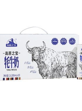 高原之宝牦牛奶200ml*10盒