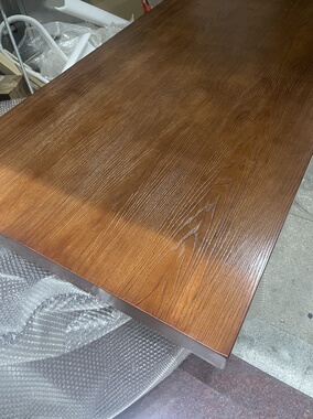 纯实木电脑桌面吧台板松木办公会议桌写字台大板桌工作台书桌定制