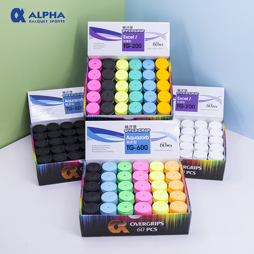 ALPHA阿尔法网球手胶吸汗带
