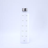 Gradient color space cup, outdoor portable large-capacity frosted sports and fitness water cup, stainless steel lid, vertical lift cup thumbnail 2