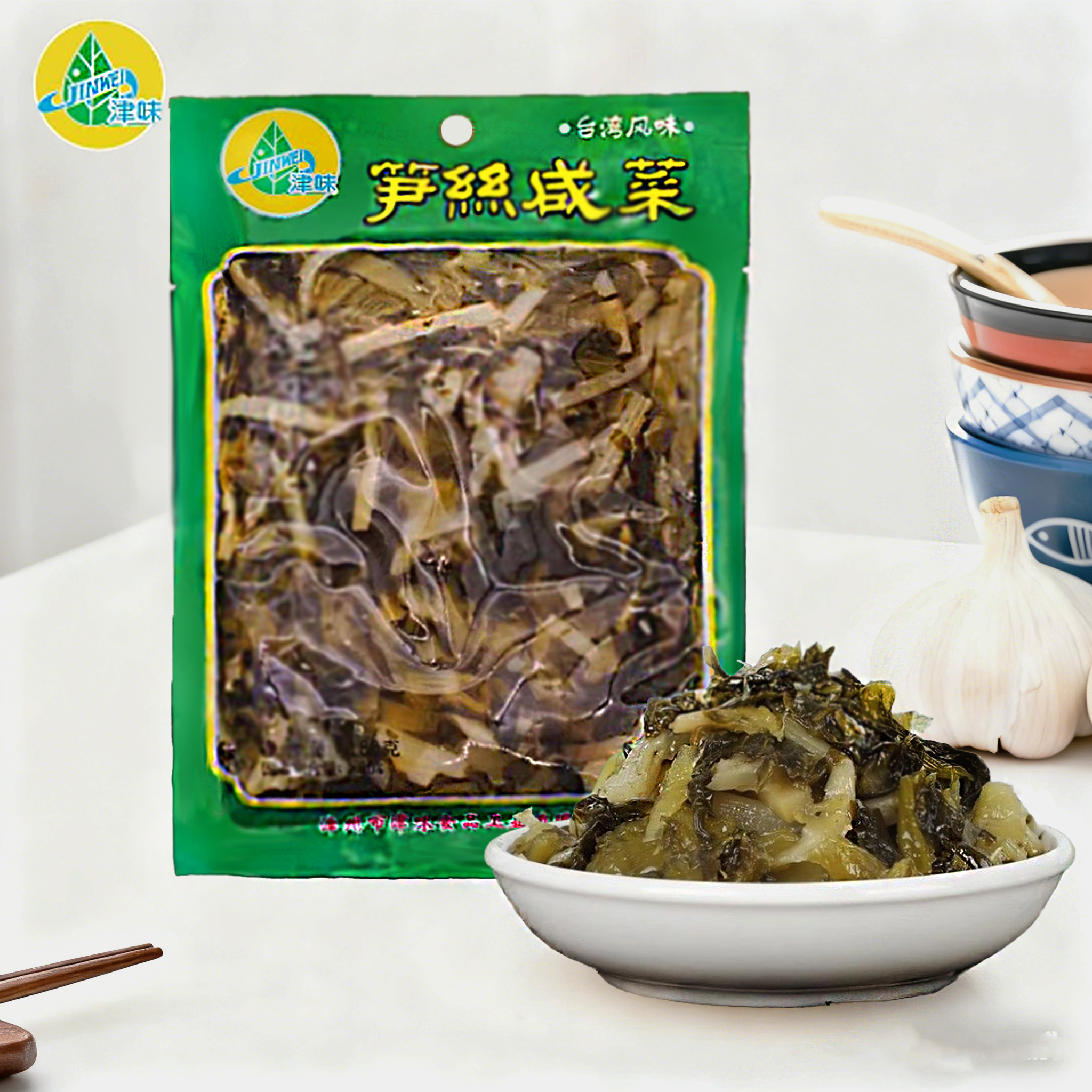 津味笋丝咸菜180g笋开袋即食榨菜下饭菜早餐小菜配粥开胃酸菜雪菜