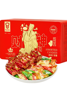 嘉顿财神礼盒什锦糖308g