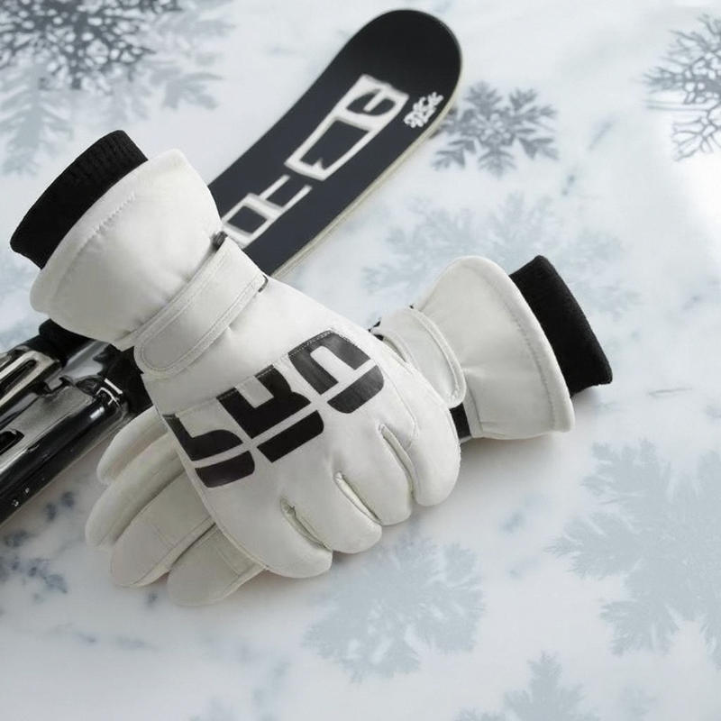 防泼水男女加绒加厚触屏防风防寒