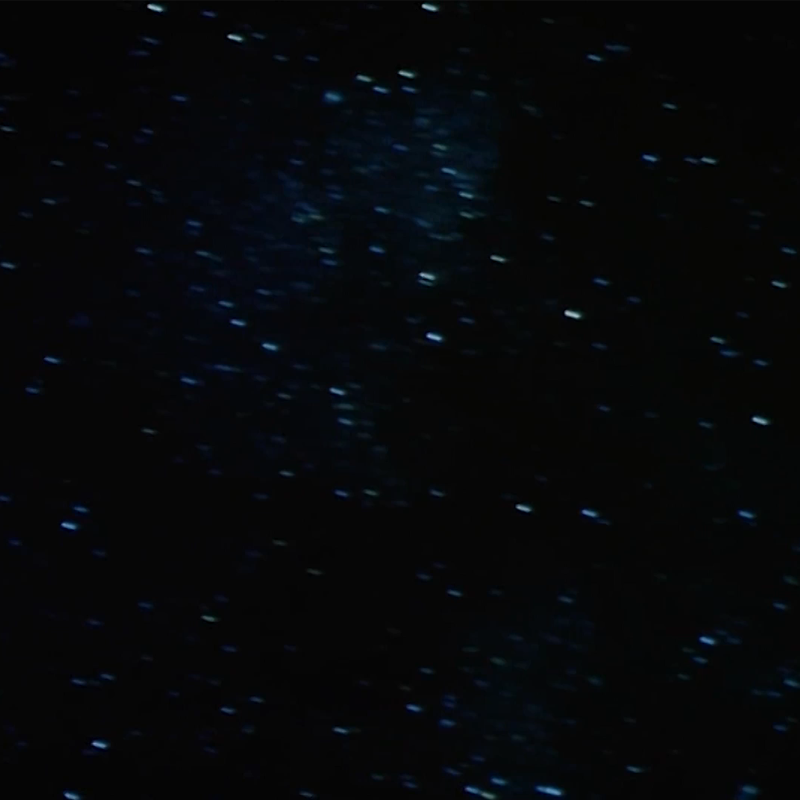 80夜空星星繁星点点夜晚看星星视频素材