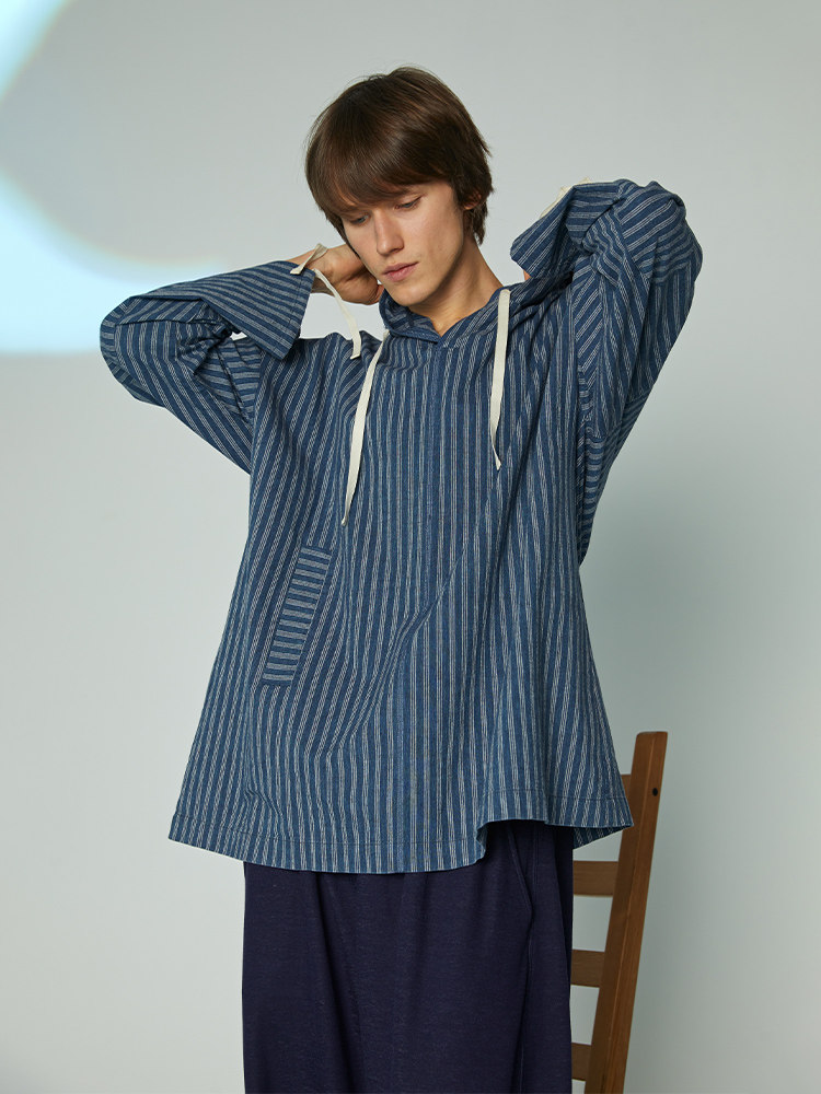 [BROKEN CODE SPECIAL] DUODUO COCOA SPRING AND AUTUMN COTTON AND LINEN LONG SLEEVES LOOSE CASUAL FASHION MENS JACKET SWEATSHIRT
