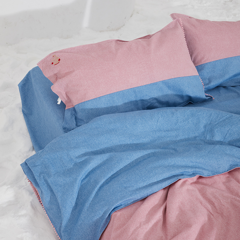 秋冬季加厚磨毛四件套