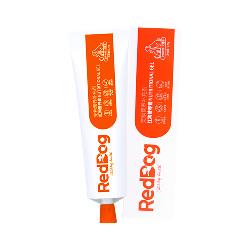 红狗增强免疫力补钙化毛膏